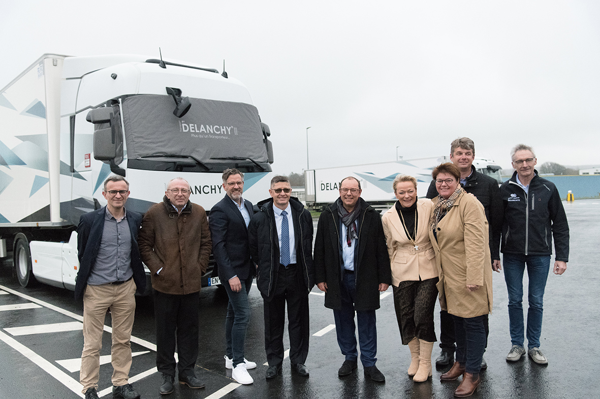 Le Groupe DELANCHY premier client d’YZOTRUCK