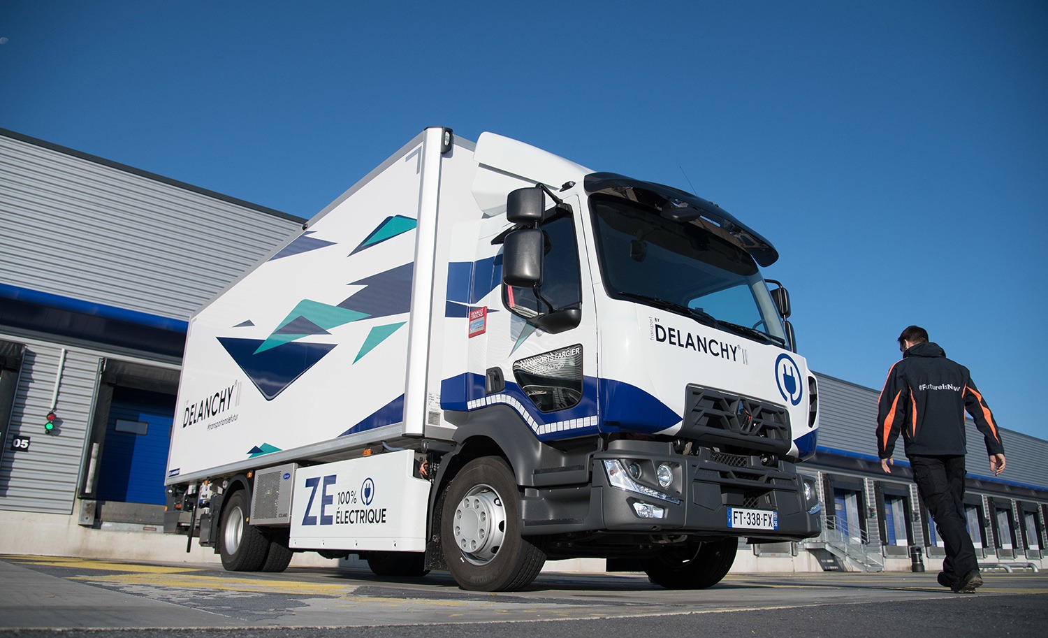 New all-electric truck in operation