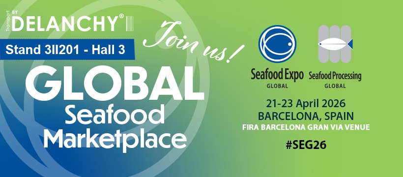 DELANCHY e i suoi partner vi danno appuntamento al SEAFOOD EXPO GLOBAL Barcelona 2026
